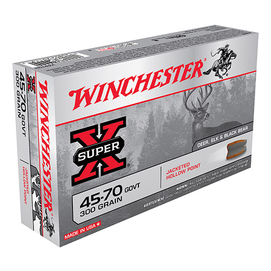 WIN SUPER-X 45-70 300GR JHP 20/10 - Ammunition